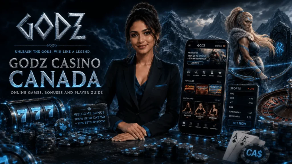 Godz Casino Canada: Online Games, Bonuses and Player Guide